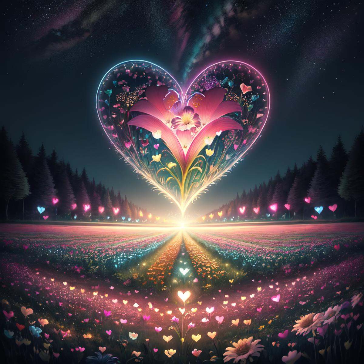 ValentineNatureStyle,  flower,  outdoors on Tensor.Art