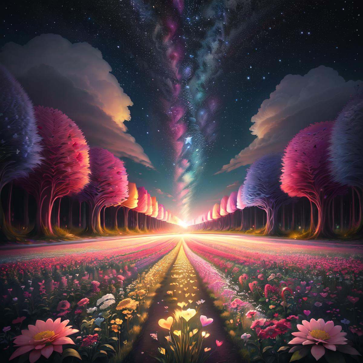 ValentineNatureStyle,  flower,  outdoors on Tensor.Art