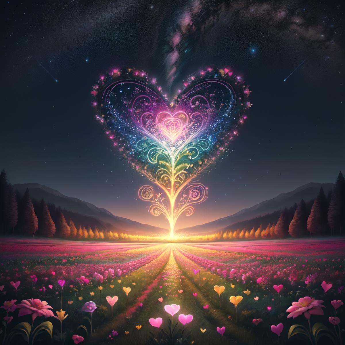 ValentineNatureStyle,  flower,  outdoors on Tensor.Art