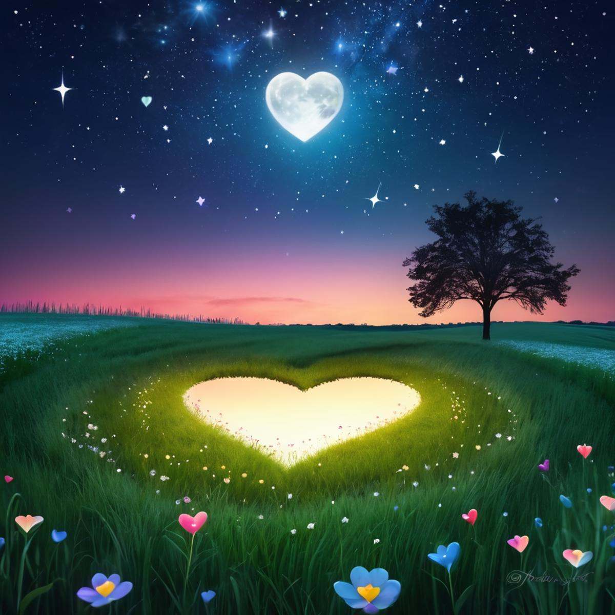 ValentineNatureStyle,  flower,  outdoors on Tensor.Art