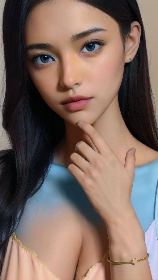 same face girl name aria,  full body in frame,  round face on Tensor.Art