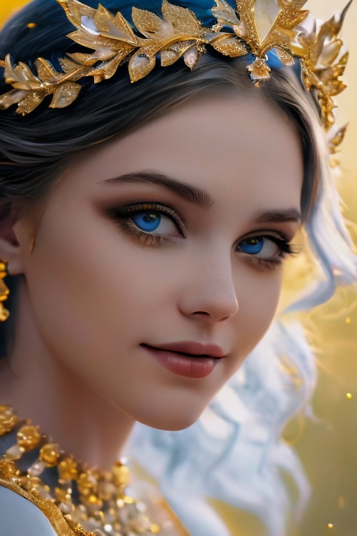 In a cinematic and ultra-realistic 16K resolution scene,  a beautiful American woman waitress standing confidently,  captu...