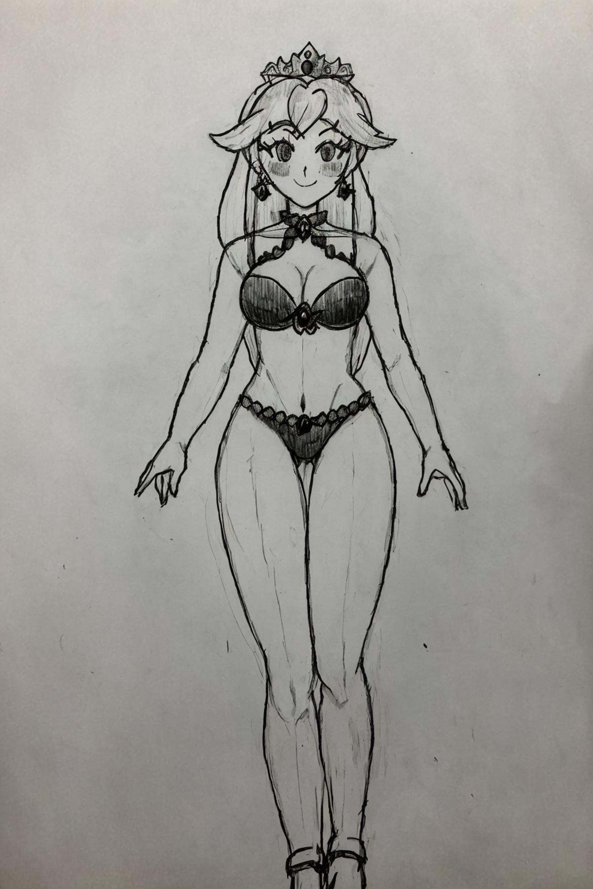(((pencil sketch,  monochrome,  white background))) on Tensor.Art