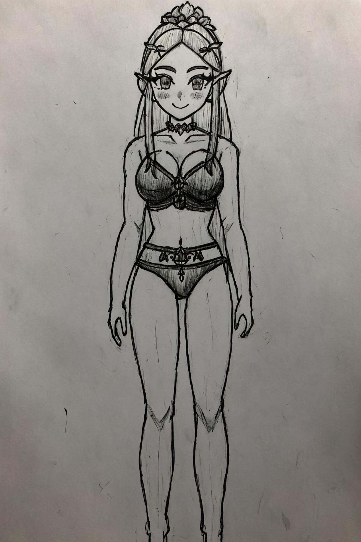(((pencil sketch,  monochrome))),  masterpiece on Tensor.Art