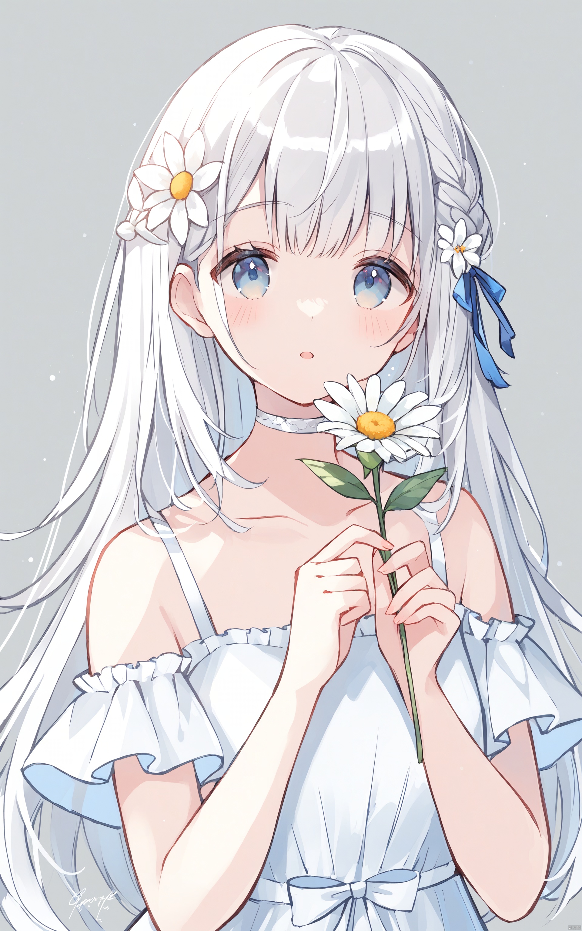 1girl,  flower,  solo by 辰星` on Tensor.Art