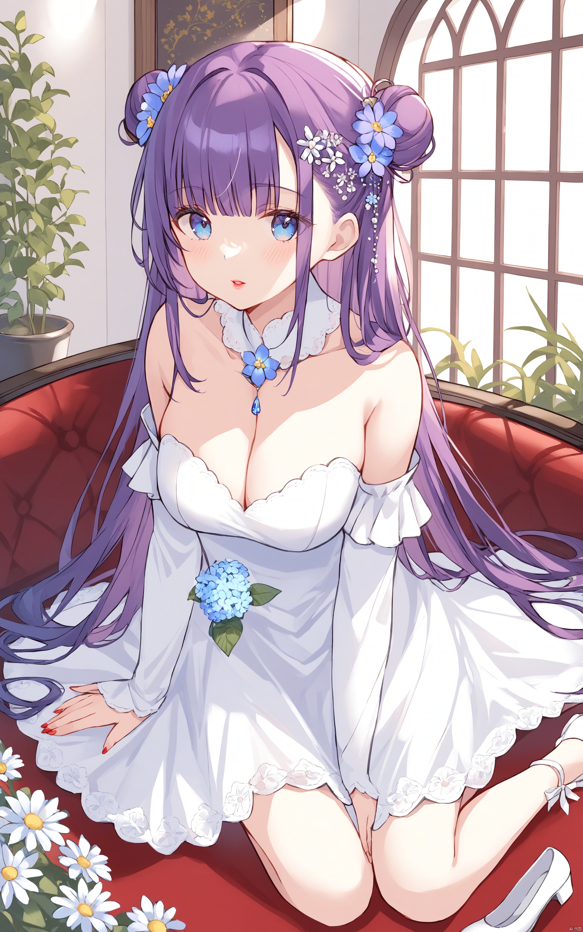 1girl,  solo,  long hair by 辰星` on Tensor.Art