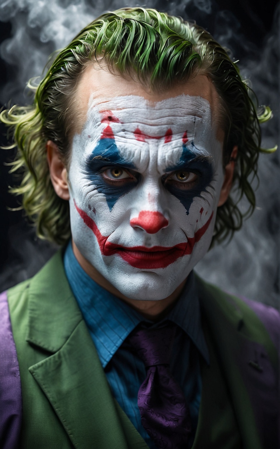 ultra-detailed,  (portrait,  joker on Tensor.Art