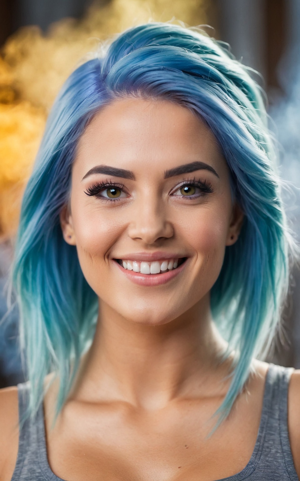 ultra-detailed,  woman,  smiling on Tensor.Art