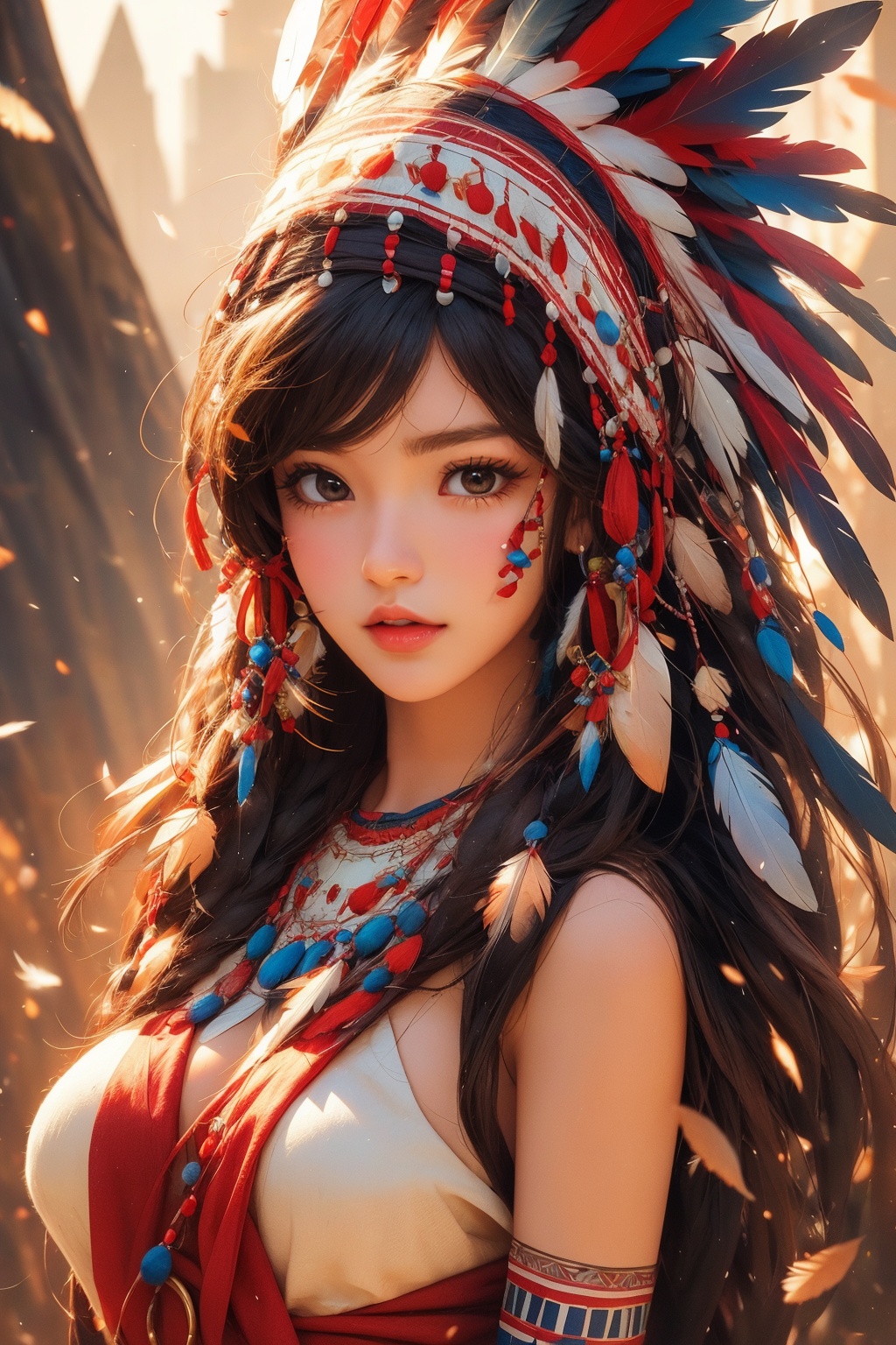 busty and sexy girl,  8k,  masterpiece on Tensor.Art