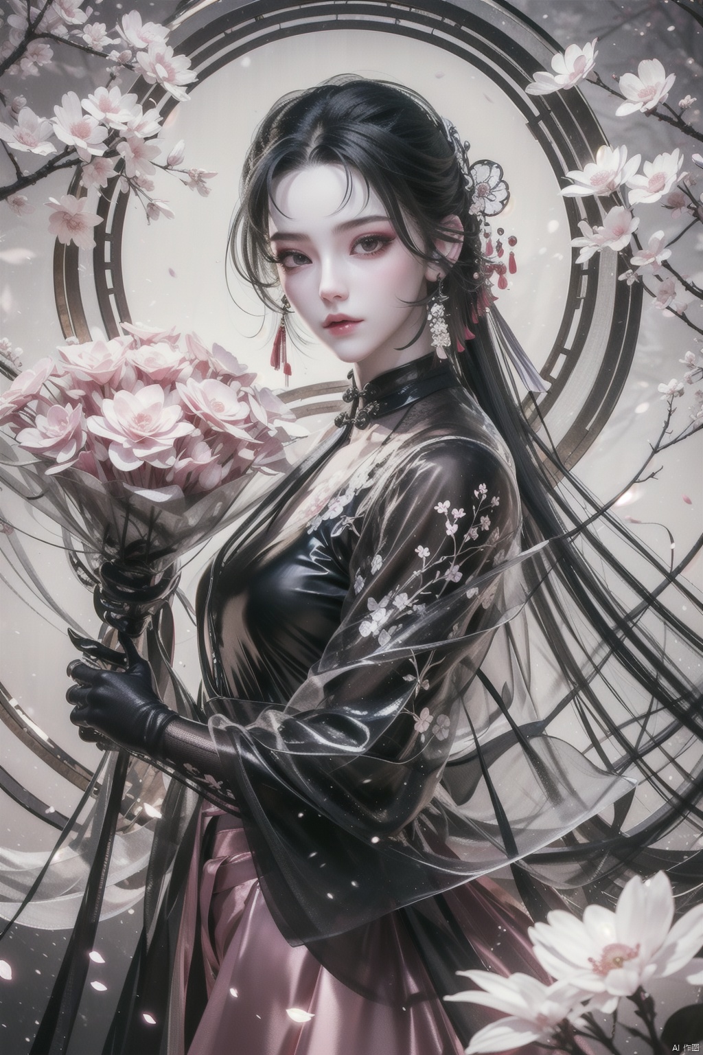 1girl breathtaking 8k,  masterpiece,  perfect beautiful chinese girl by 林可 on Tensor.Art