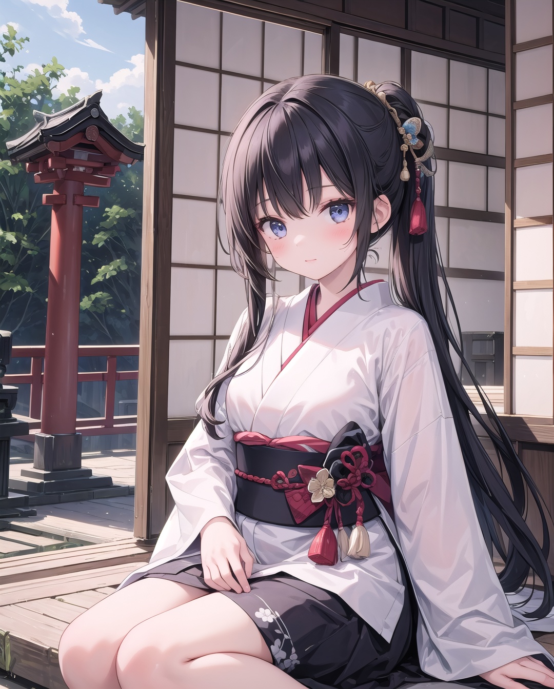 (masterpiece),  1girl,  japanese clothes on Tensor.Art