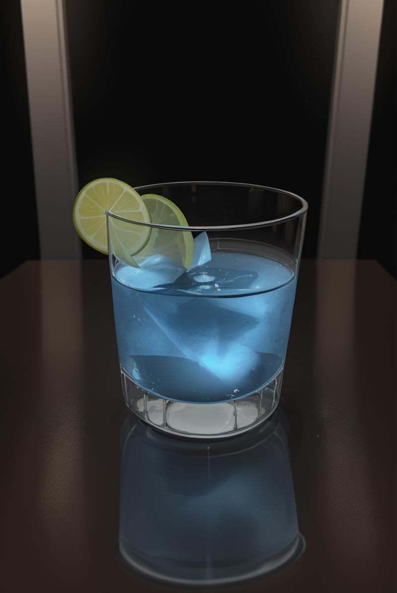 a glass of water on Tensor.Art