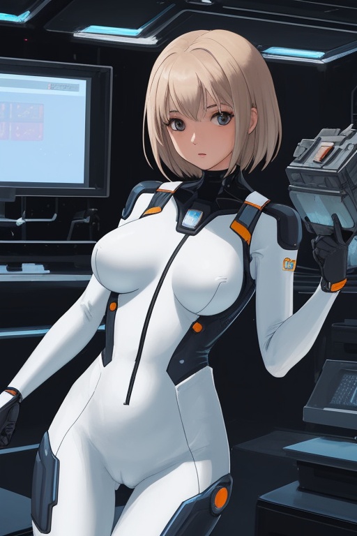woman,  bodysuit,  science fiction on Tensor.Art