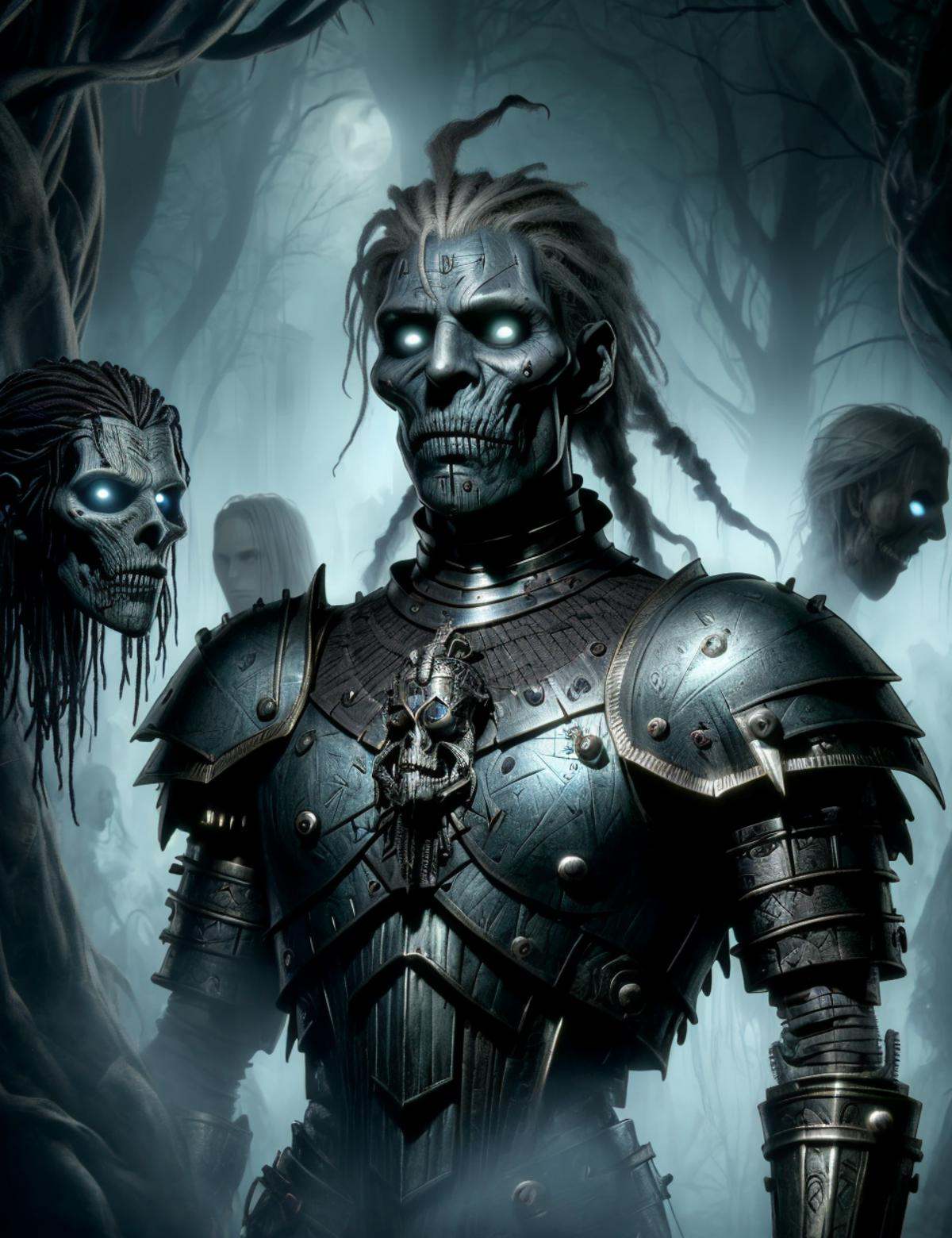 DonMV00d00 voodoo,  male bretonnian knight,  bioprinting specialist on Tensor.Art