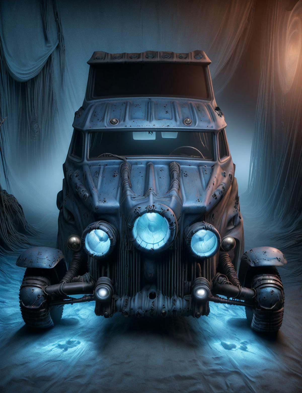 DonMV00d00 nebula surveyor,  corrosion-resistant coating,  motorized sunroof on Tensor.Art