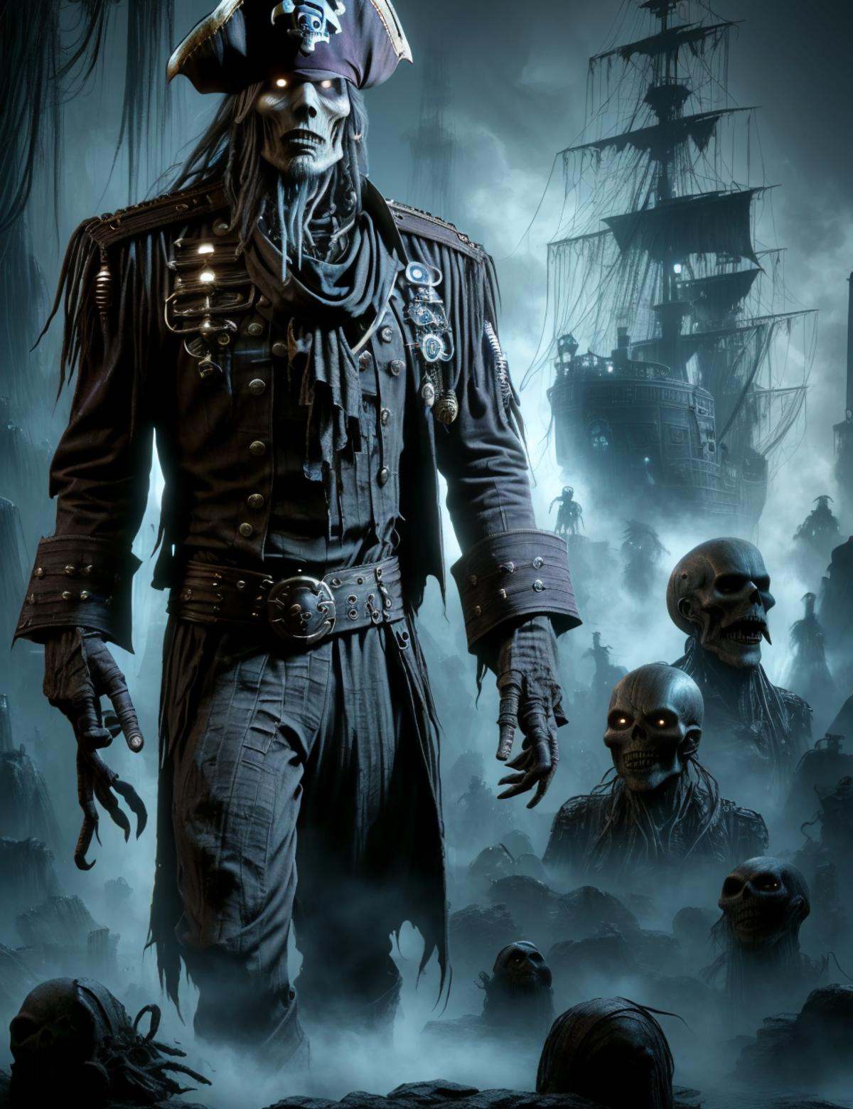DonMV00d00 male ood,  pirate captain,  dreadnought on Tensor.Art