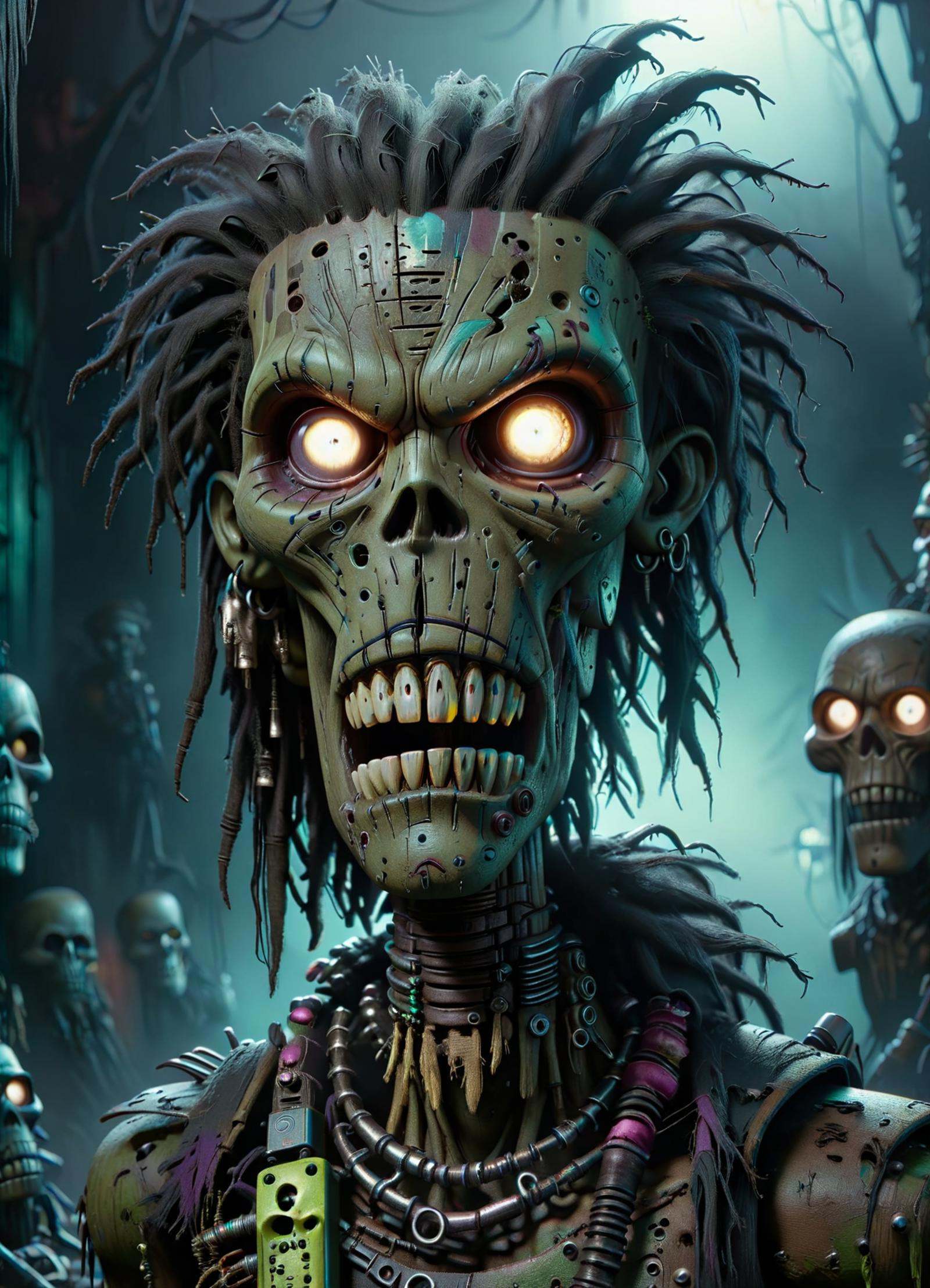 DonMV00d00XL voodoo,  photographic realism,  post-cyberpunk on Tensor.Art