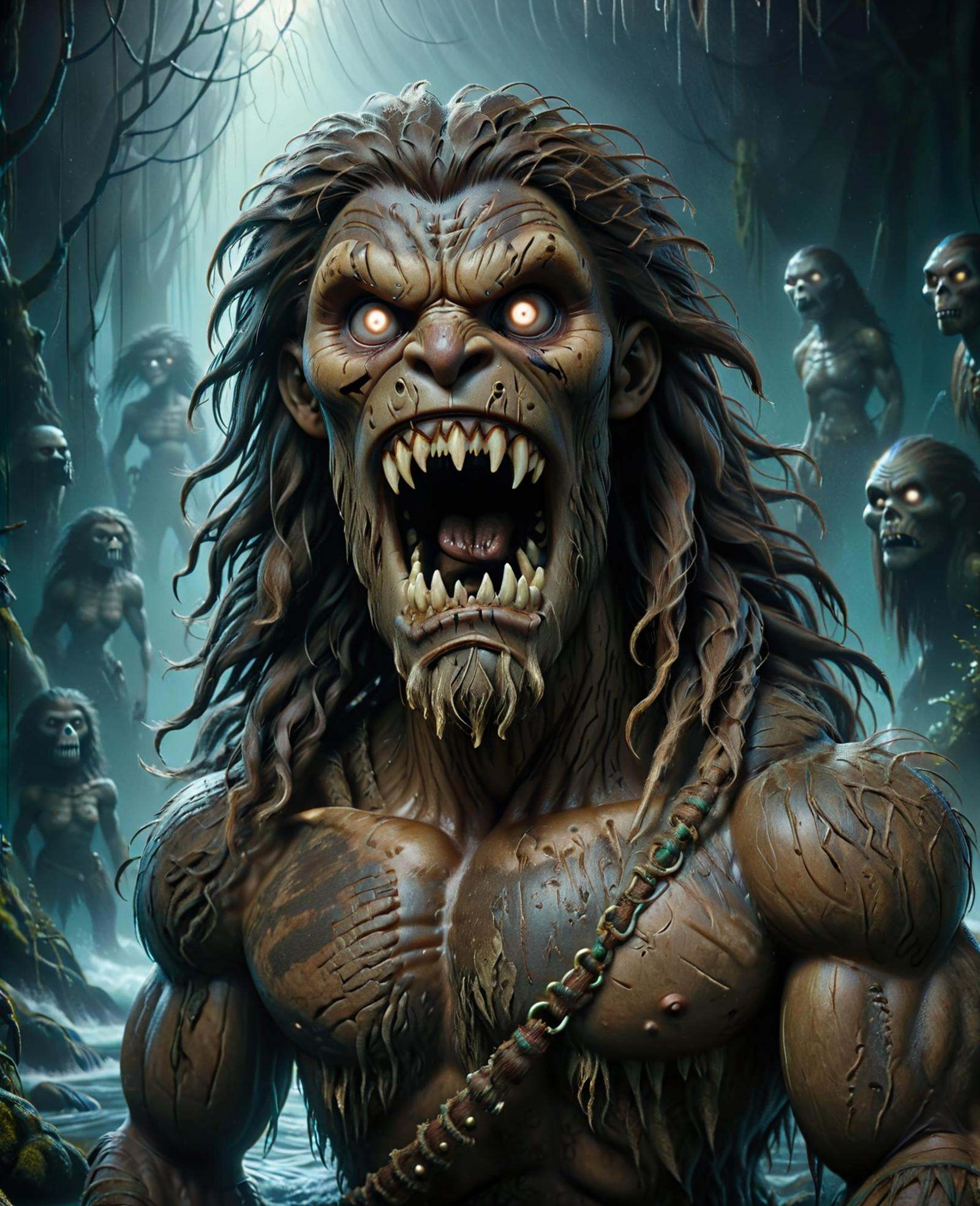 DonMV00d00XL selkie,  fictional humanoid creatures,  brutish on Tensor.Art