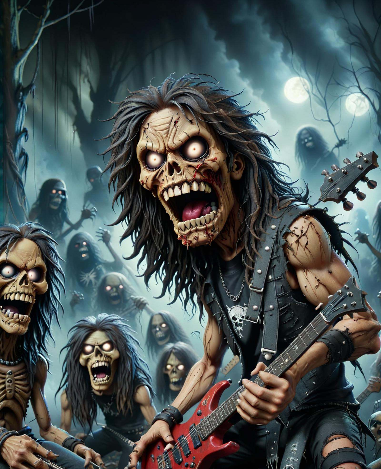DonMV00d00XL through-composed,  feedback,  thrash metal on Tensor.Art