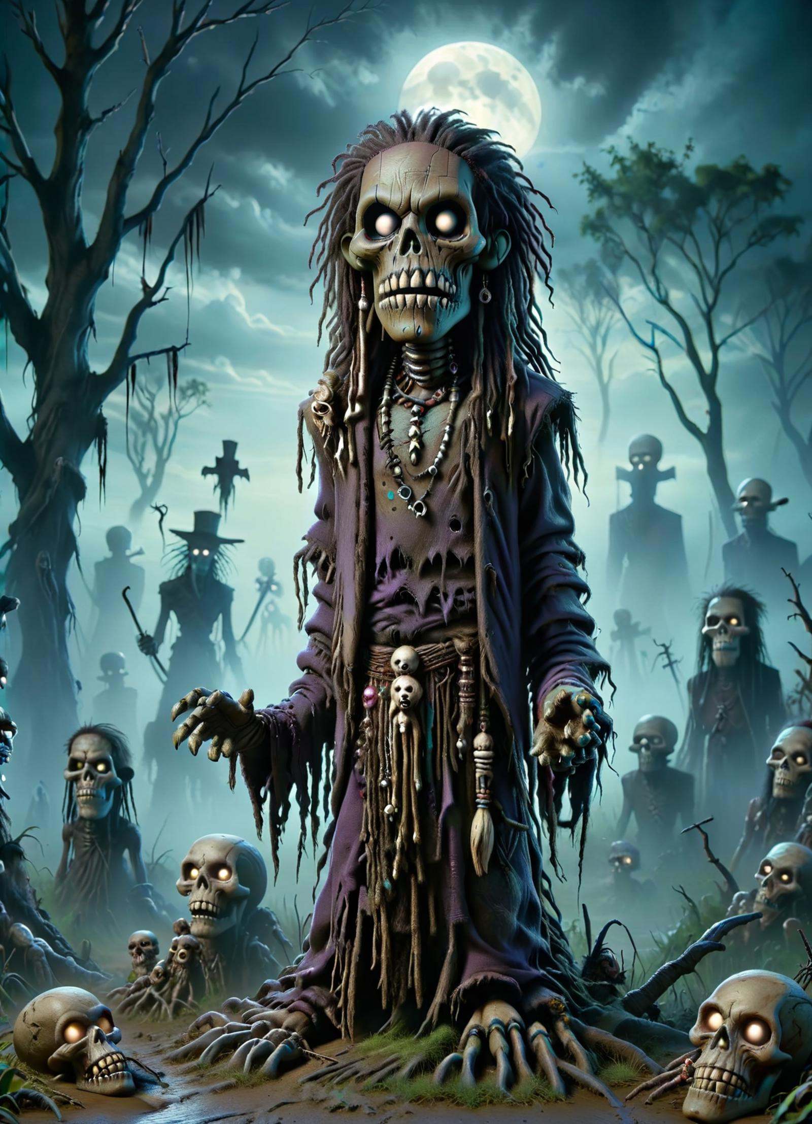 DonMV00d00XL voodoo,  plains,  serene tranquility on Tensor.Art