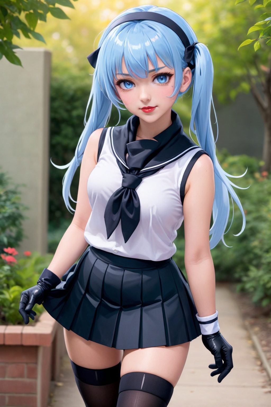 1girl,  solo,  very long hair on Tensor.Art