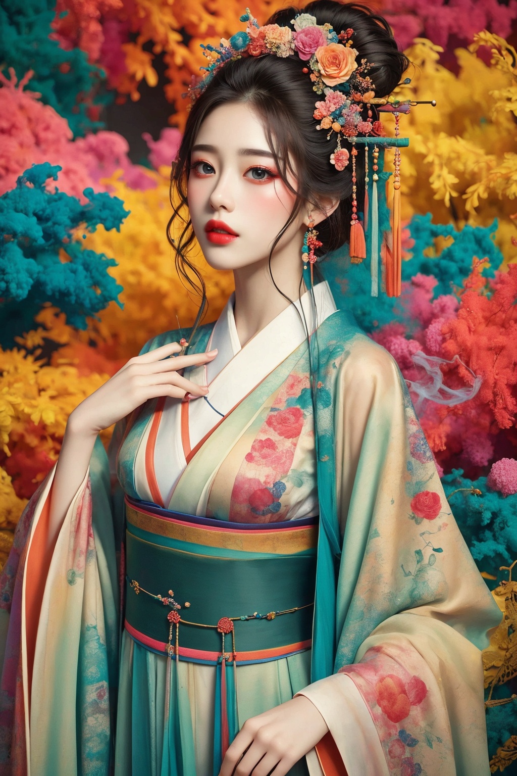 busty and sexy girl,  8k,  masterpiece on Tensor.Art