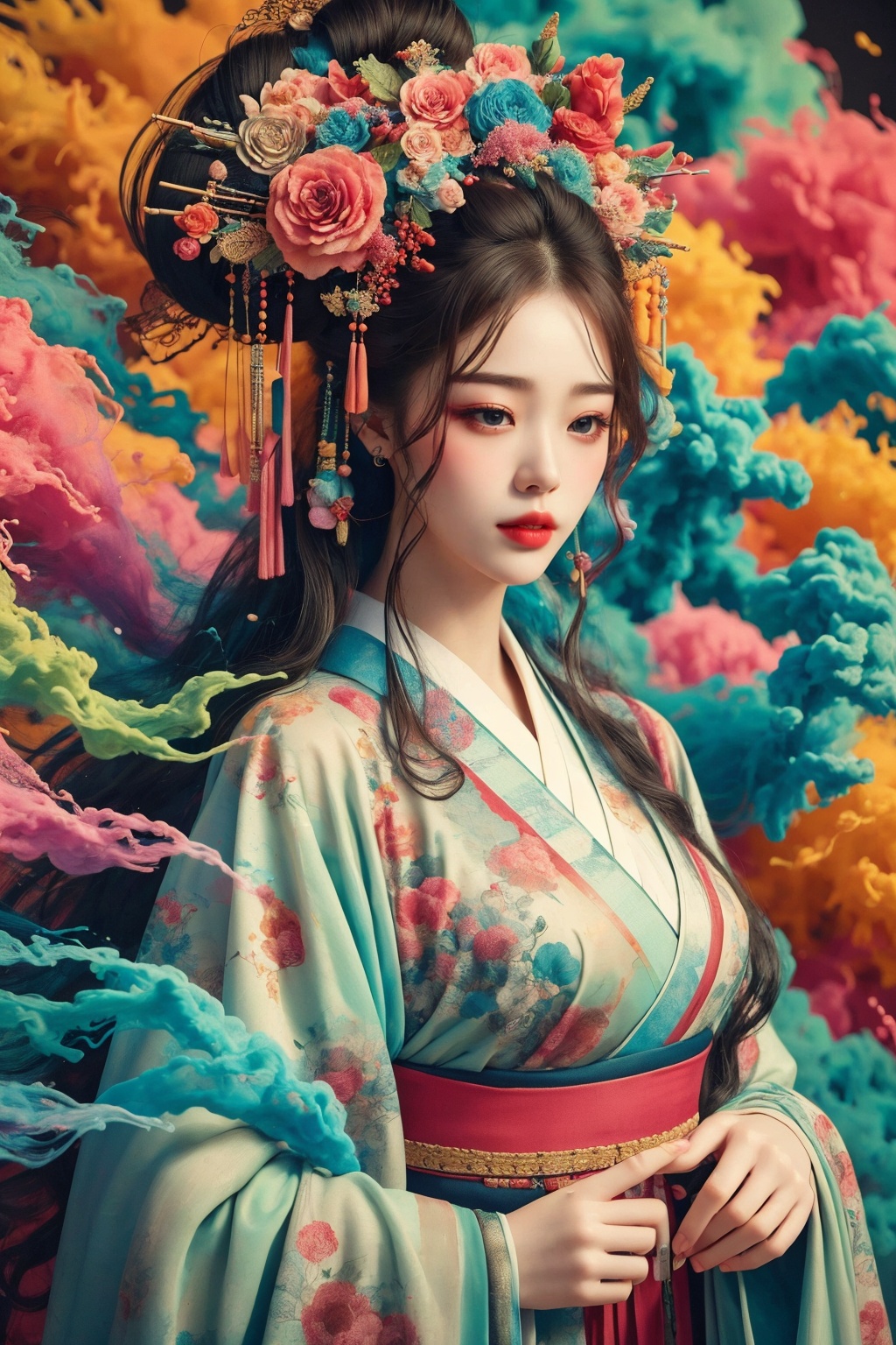 busty and sexy girl,  8k,  masterpiece on Tensor.Art