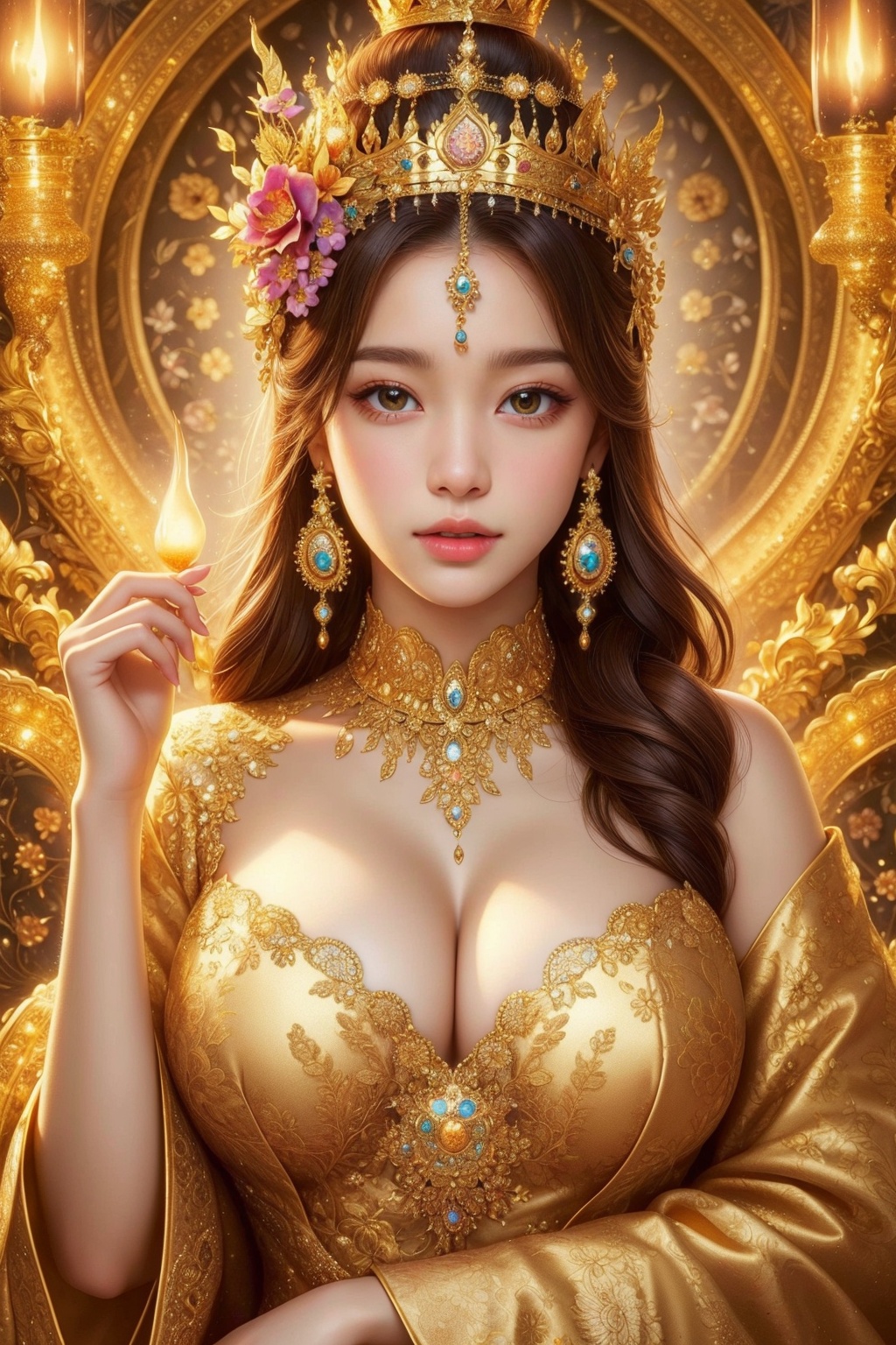 busty and sexy girl,  8k,  masterpiece on Tensor.Art