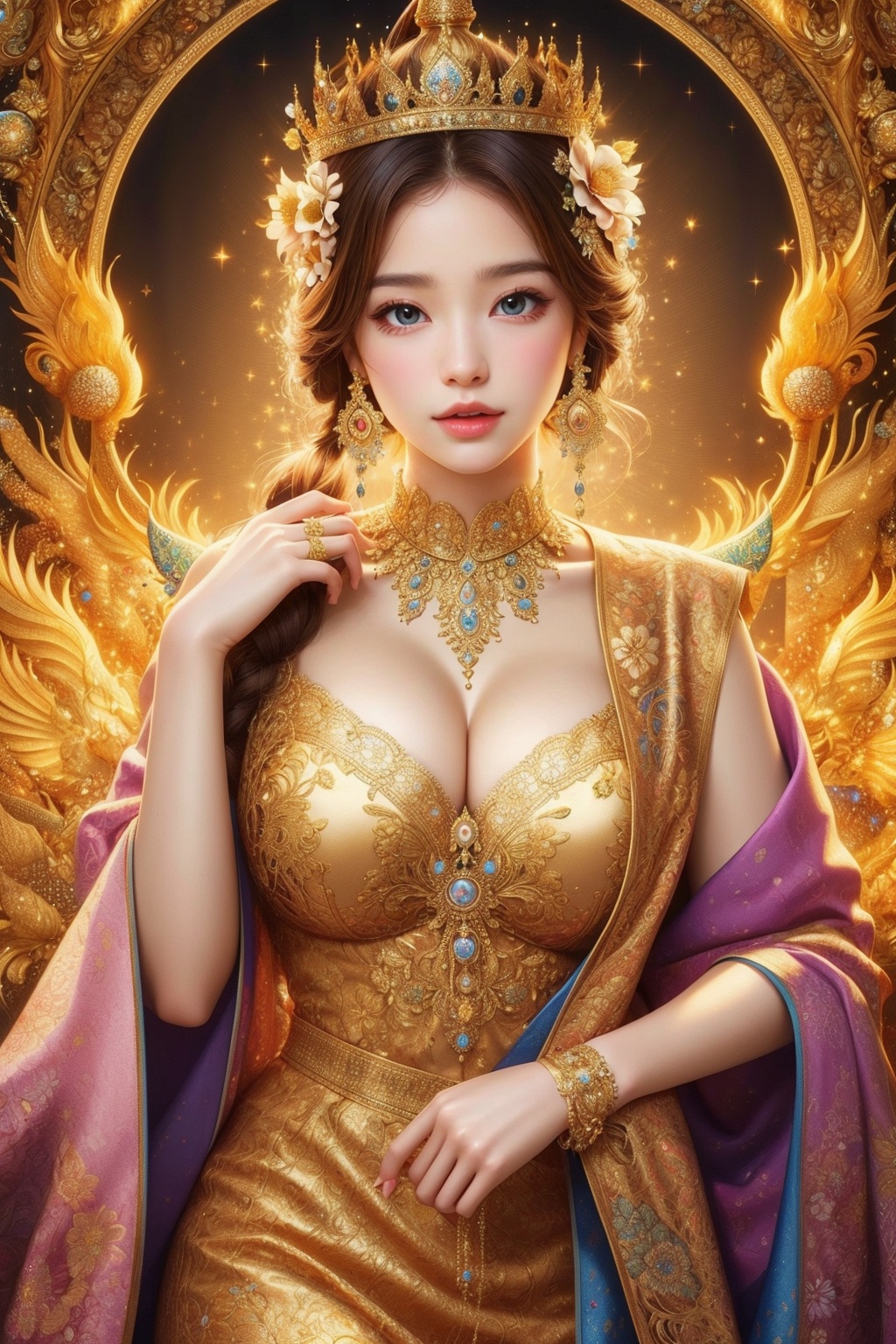 busty and sexy girl,  8k,  masterpiece on Tensor.Art