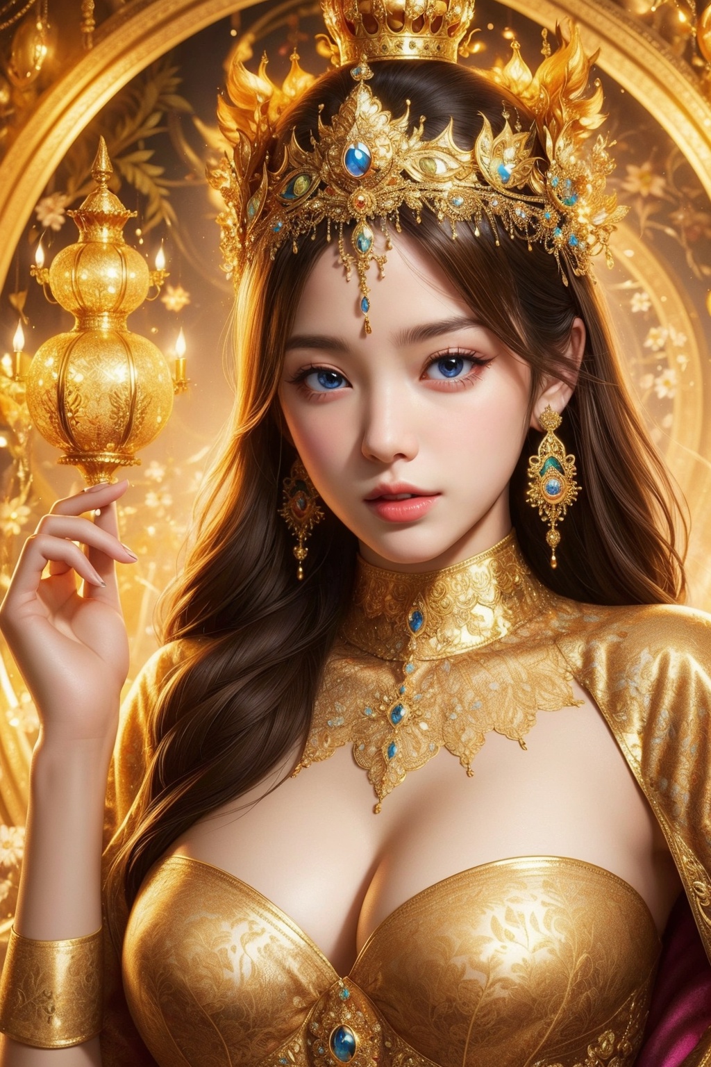 busty and sexy girl,  8k,  masterpiece on Tensor.Art