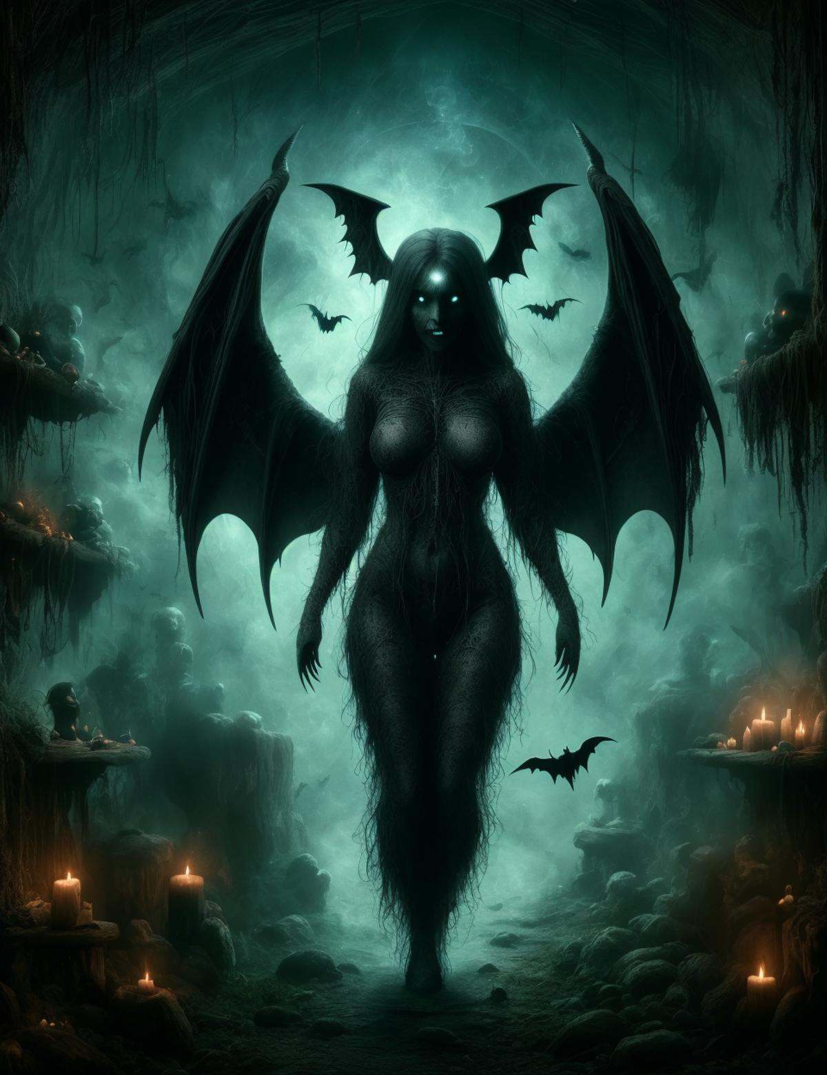 DonM50u13ff1g13 dwarf,  female mythical creature,  separated upper torso by DonMischo on Tensor.Art