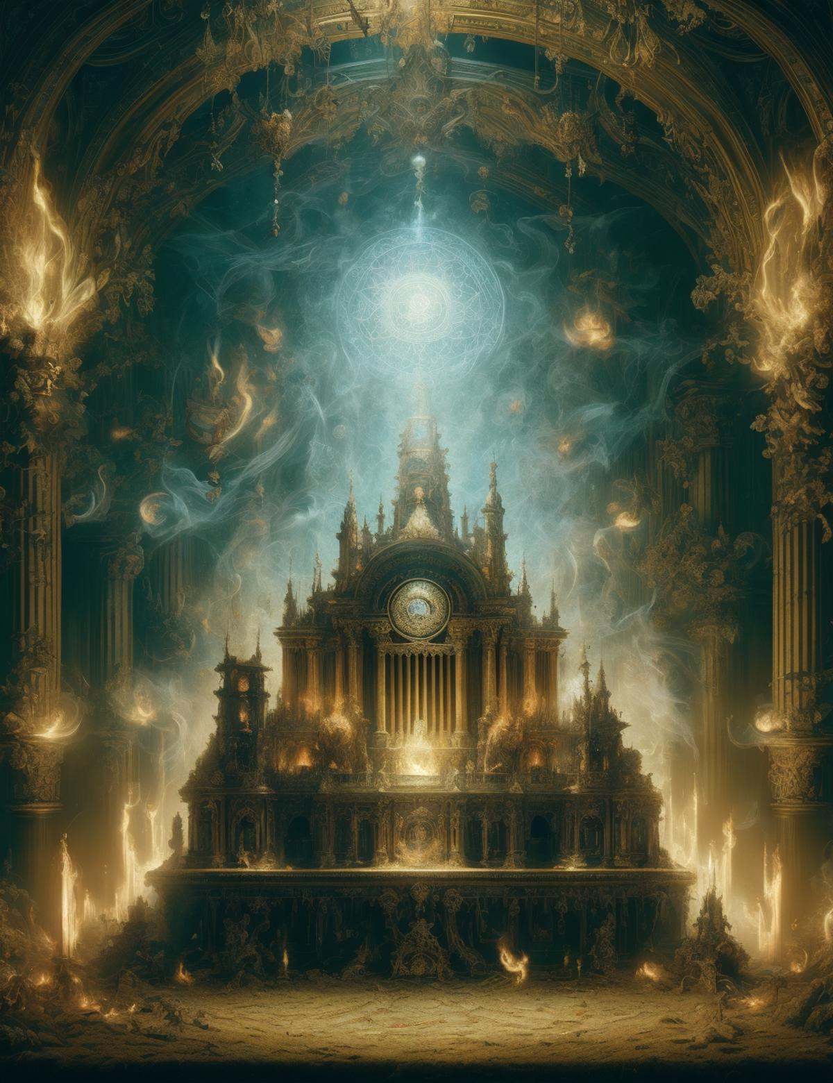 DonM50u13ff1g13 baroque art,  uncanny,  transmittance by DonMischo on Tensor.Art