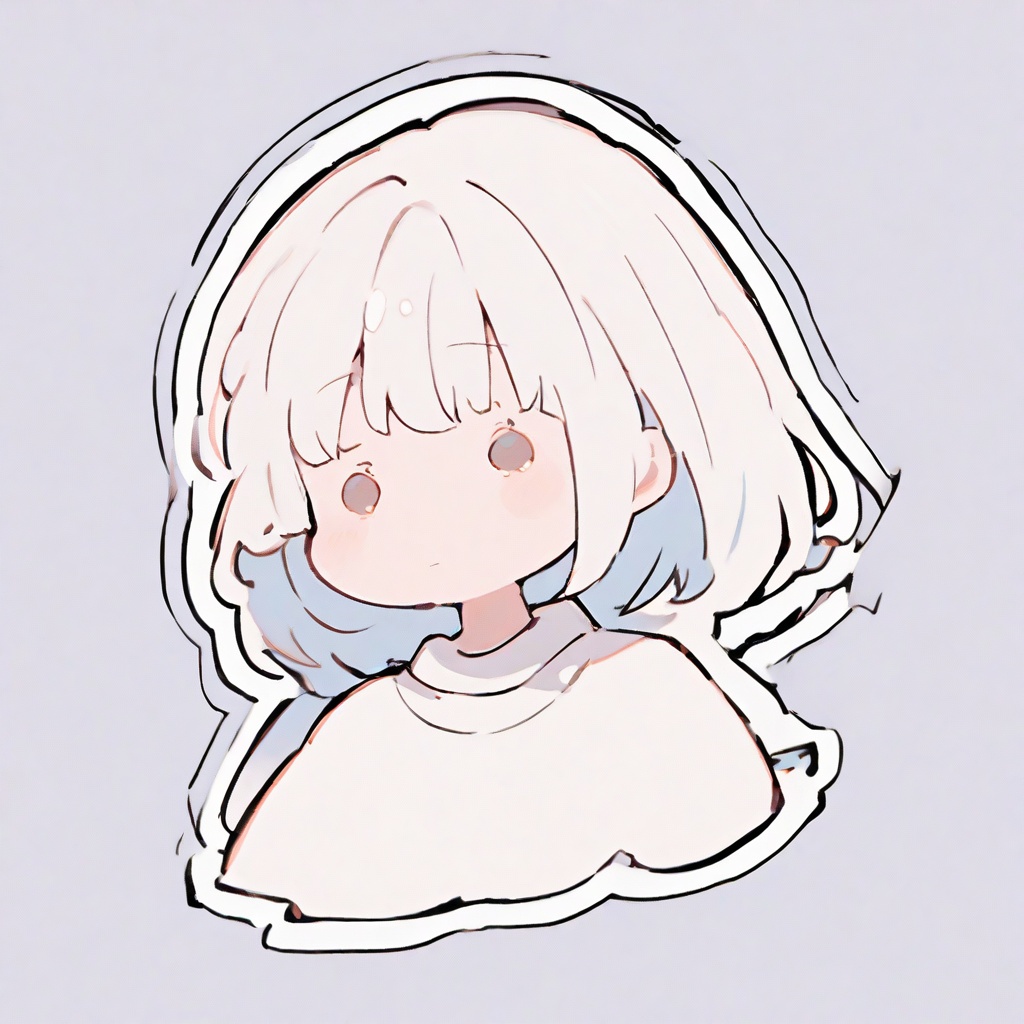 nice colors,  white outline,  simple background on Tensor.Art