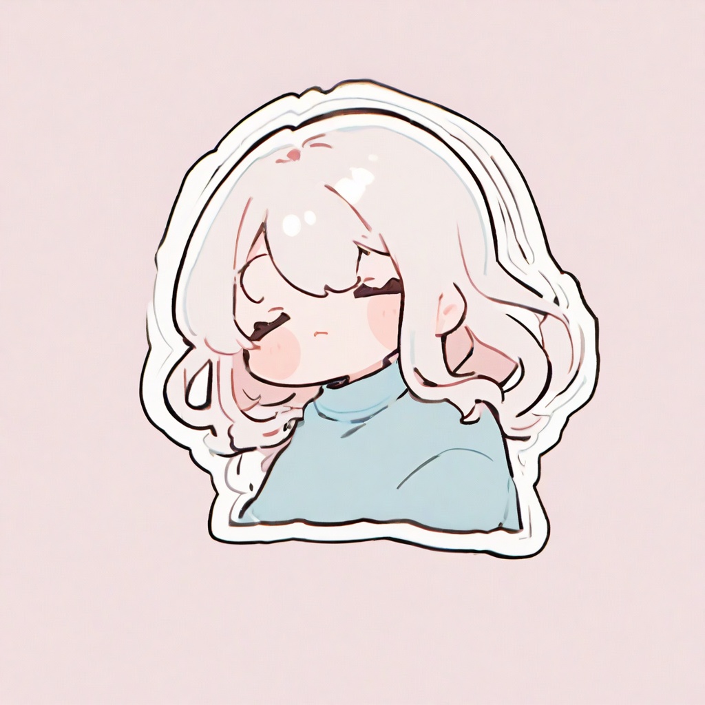 nice colors,  white outline,  simple background on Tensor.Art