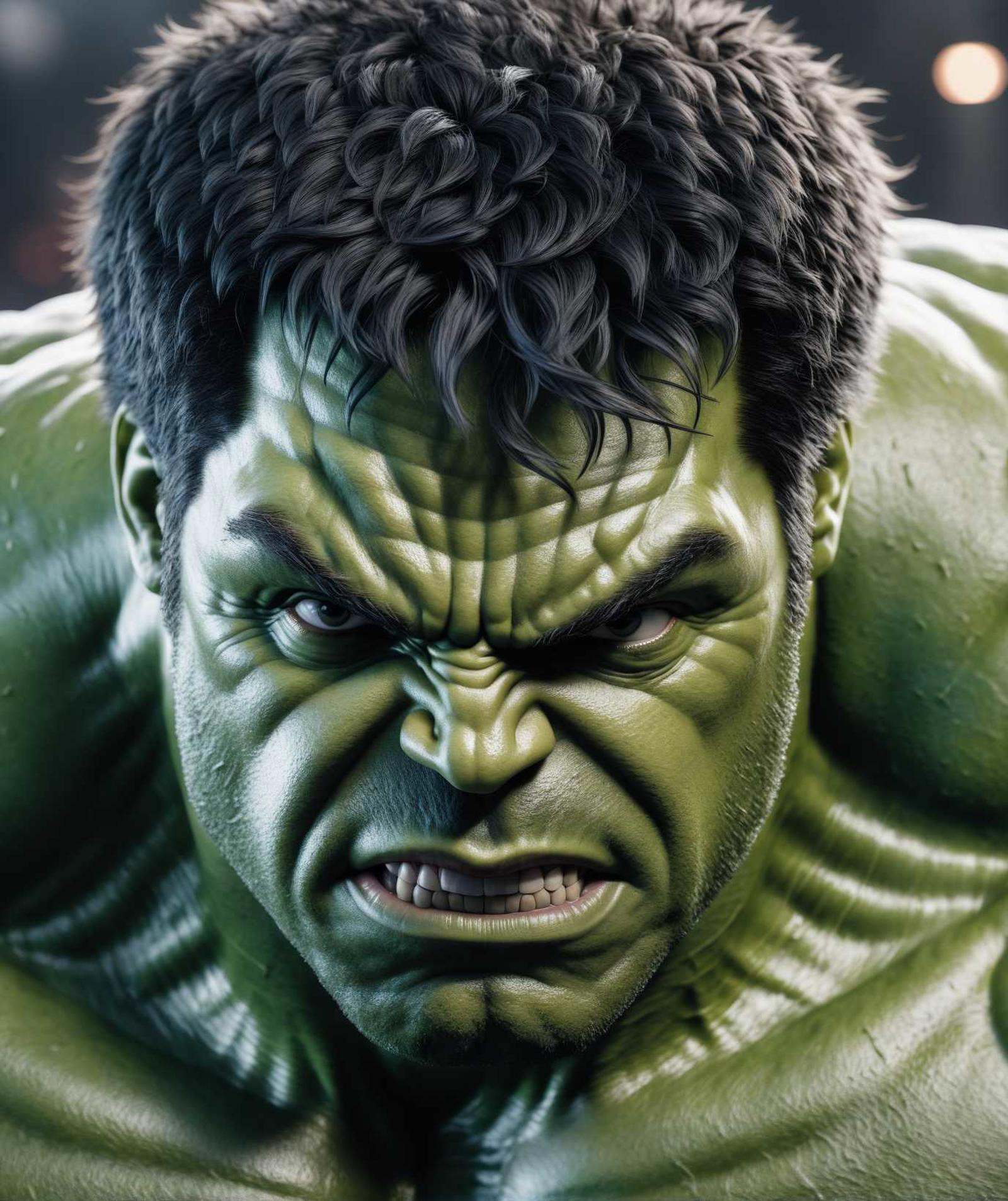 a photo of a hulk,  cinematic realism on Tensor.Art