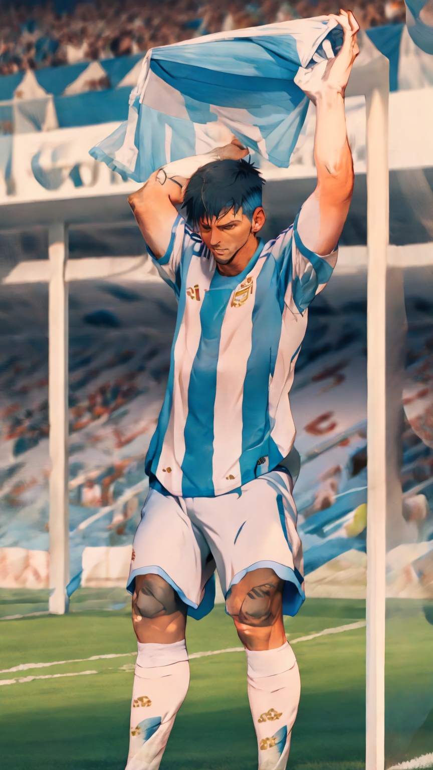 m3ss1,  sportswear,  soccer uniform on Tensor.Art