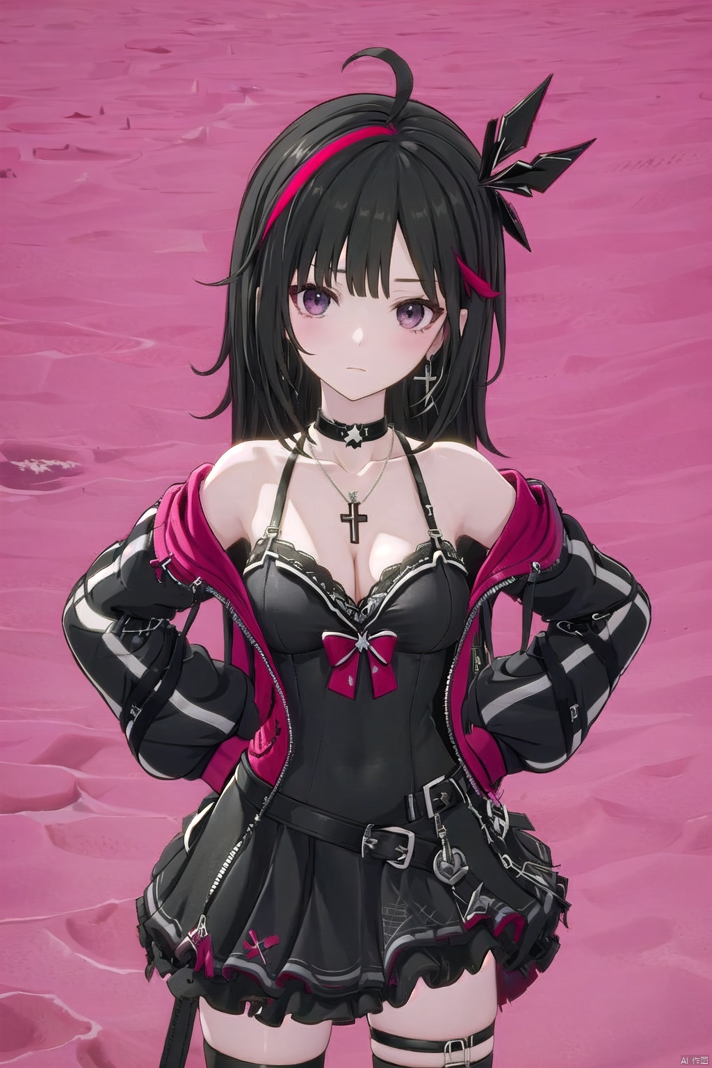 1girl,  solo,  long hair on Tensor.Art
