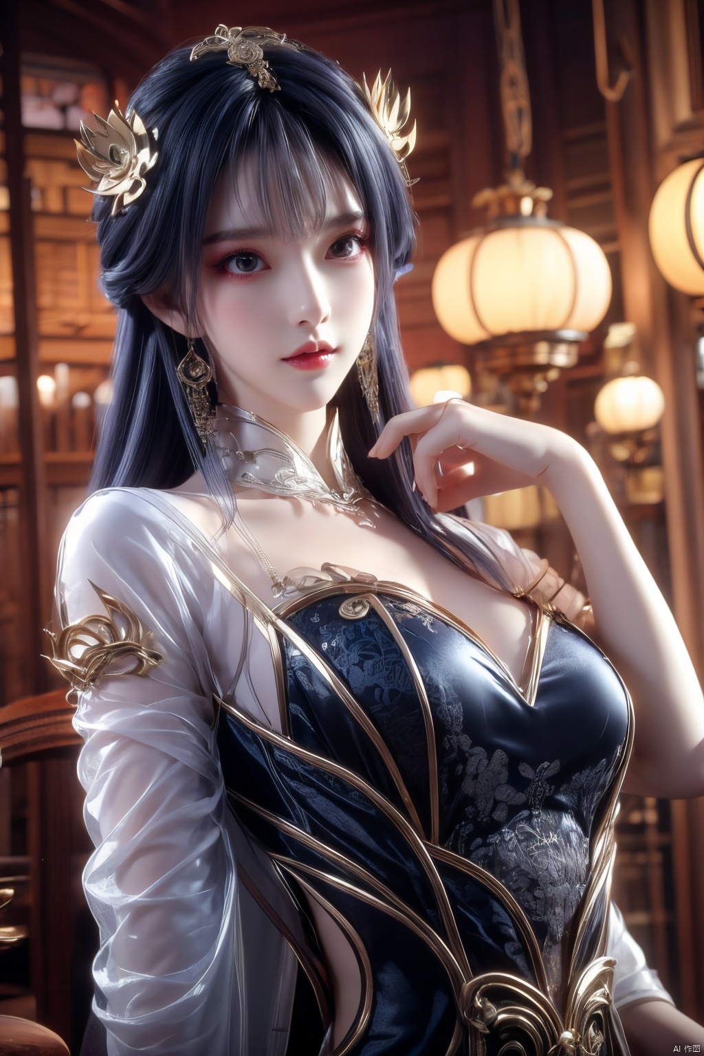 1girl,  Xtianqiong,  flower on Tensor.Art