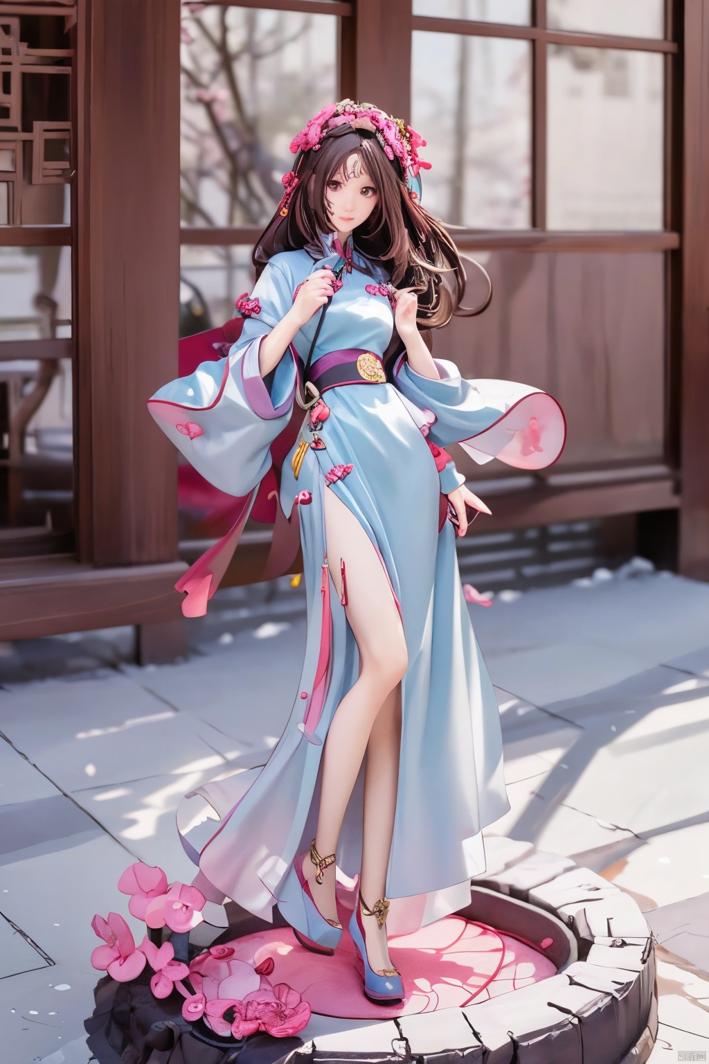 1girl,Chinese style figures,hanfu, Yunxiao_Fairy,Xcheongsam