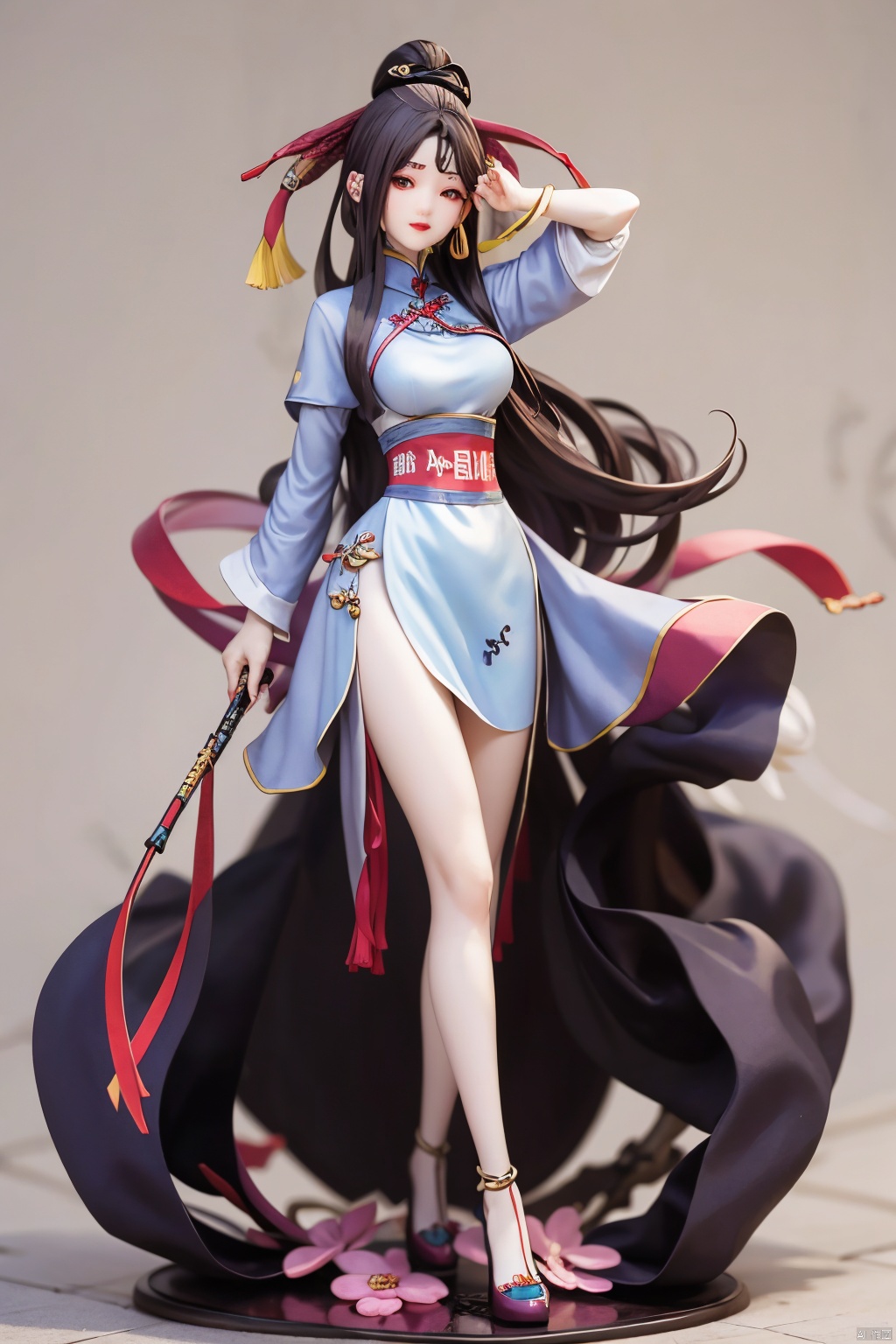 1girl,Chinese style figures,hanfu, Yunxiao_Fairy,Xcheongsam