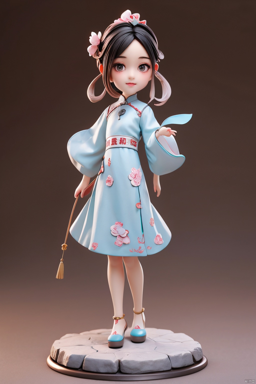 1girl,Chinese style figures,hanfu, Yunxiao_Fairy,Xcheongsam