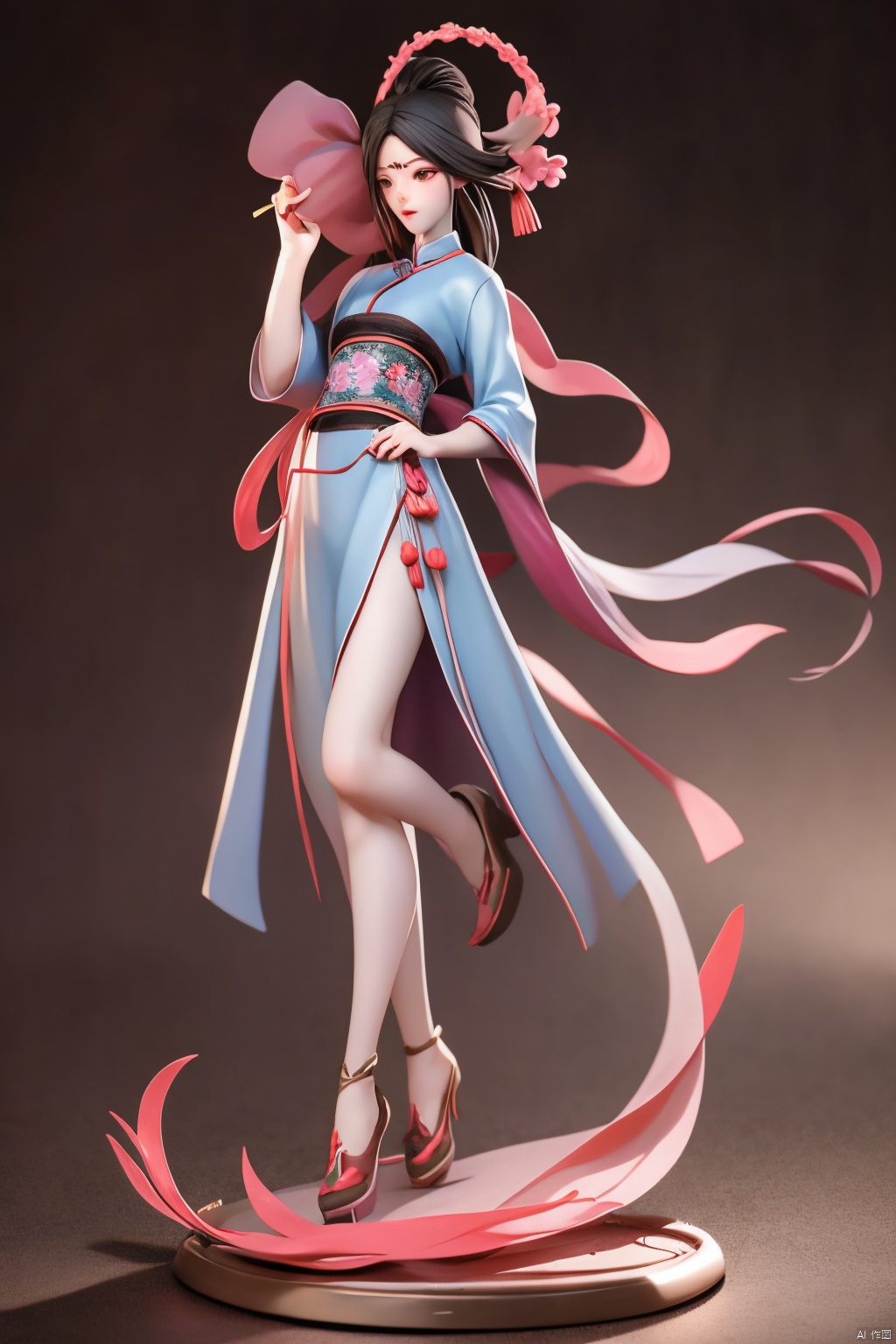 1girl,Chinese style figures,hanfu, Yunxiao_Fairy,Xcheongsam