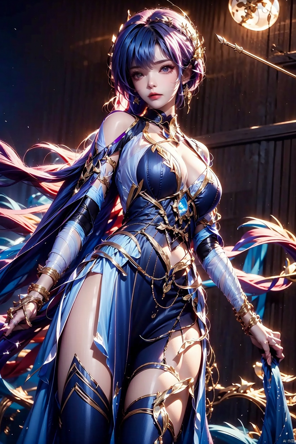 best quality,1girl, solo, breasts,圣采儿