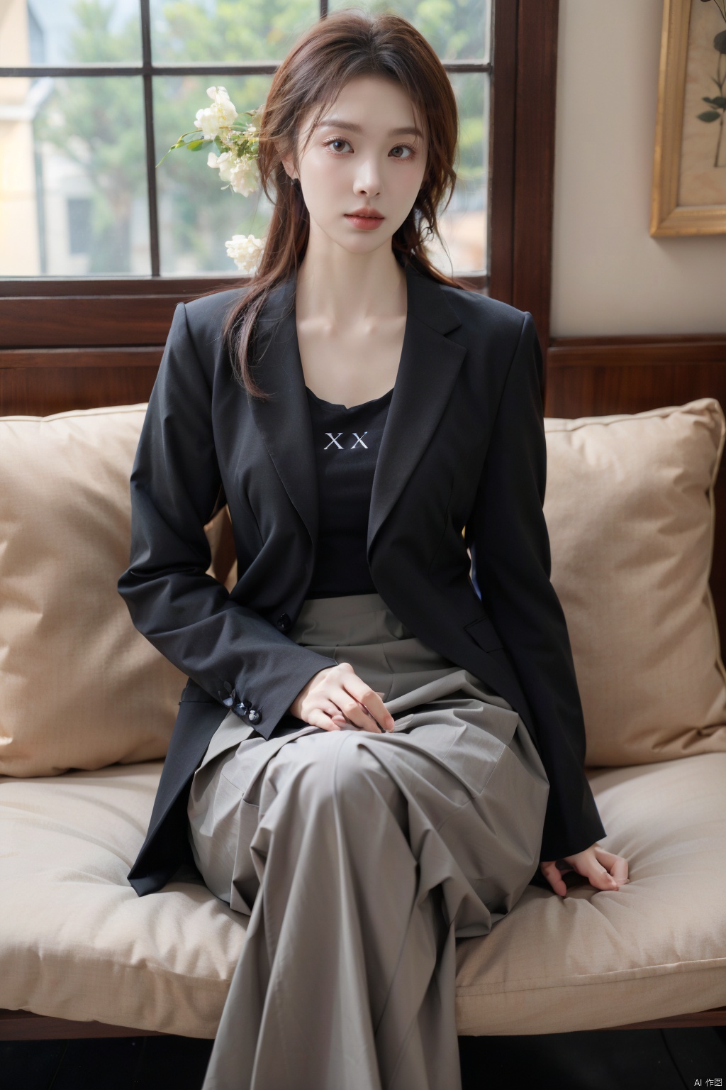  masterpiece,bestquality,realistic,8k,officialart,ultrahighres,school uniforms,1girl, Light master,Xlongni,X-Hydrangea, desert_sky, Yunxiao_Fairy,moyou