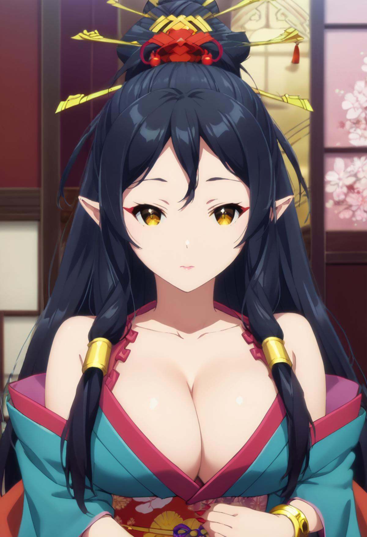 PonyXLV6_Scores ,  source_anime,  original anime style on Tensor.Art