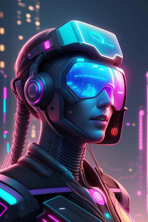 silicon valley virtual reality 1 0 th anniversary,  cyberpunk art by android jones,  cyberpunk art by beeple!!! on Tensor.Art