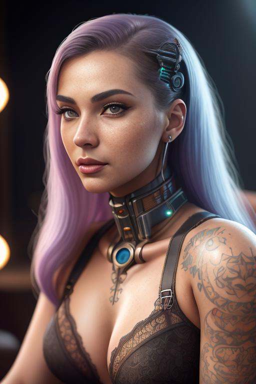 Make her skin texture more detailed on Tensor.Art
