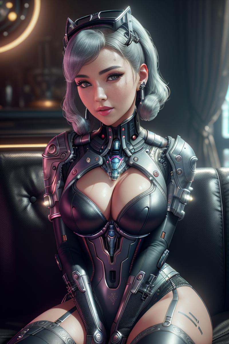 [Cyberpunk:Steampunk:16],  High detail RAW color Photo,  closeup shot on Tensor.Art