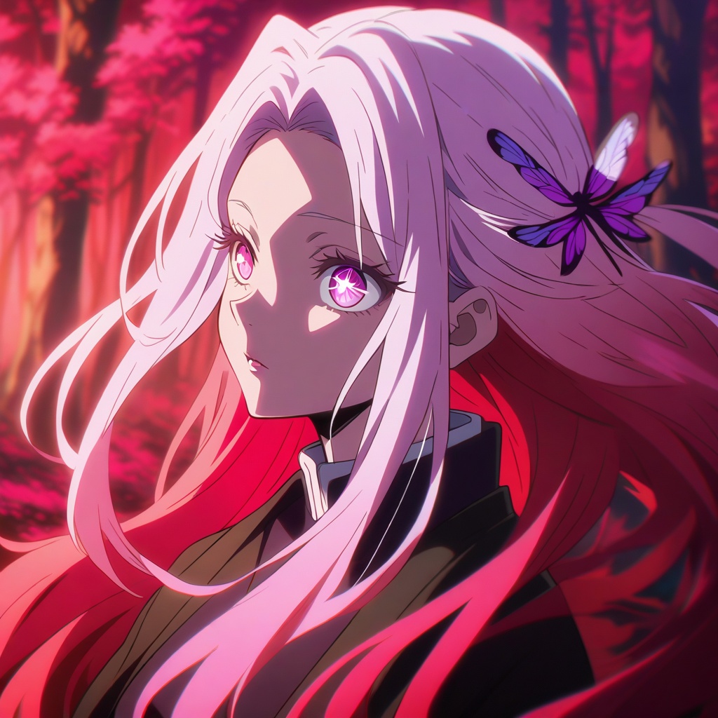 red theme,  anime,  anime style on Tensor.Art