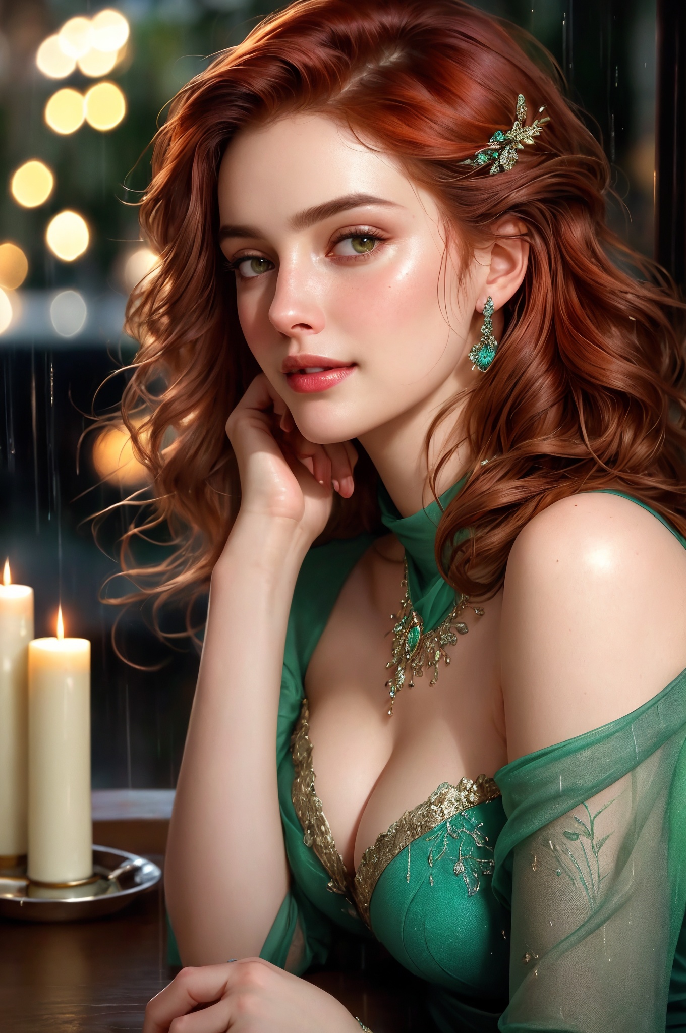 closeup face,  stunningly beautiful (((extremely innocent face ))),  wild hair on Tensor.Art